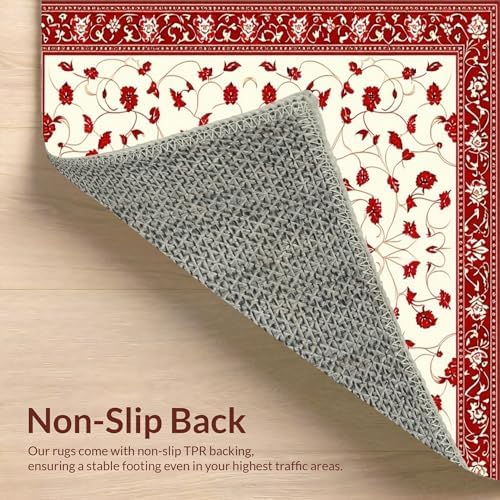 Ultra Soft 3x5 Area Rug Non Slip and Stain Resistant