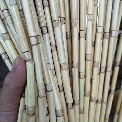 CHUNJIMAN Bamboo Beaded Door Curtain Panel Screen Decorative Divider