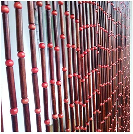Beaded Curtain Natural Bamboo Decor Panel