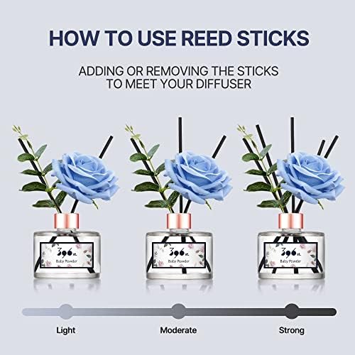 396 St Rose Flower Reed Diffuser Set 200ml