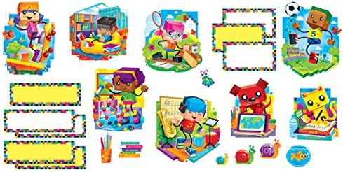 BlockStars Decorative Bulletin Board Set