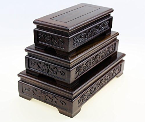 Chinese Rosewood Solid Mahagony Display Stand Pedestal