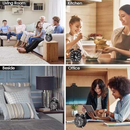 Loud Alarm Clock for Heavy Sleepers Adults