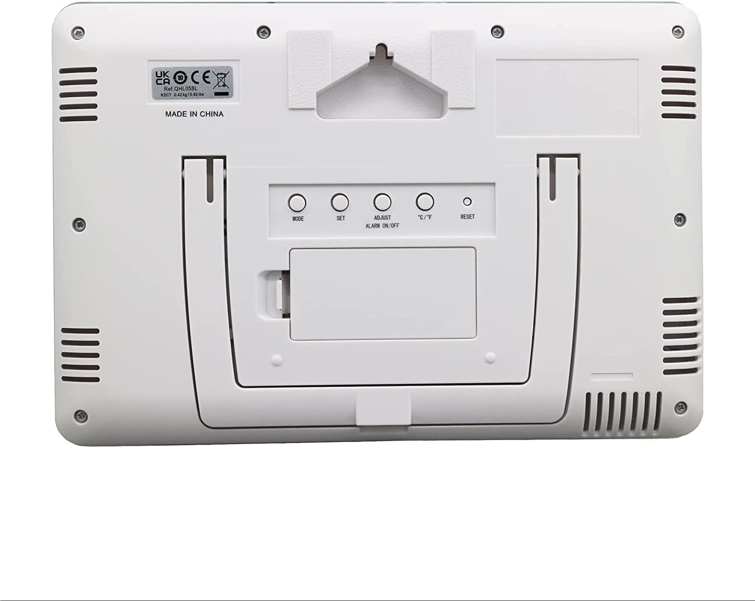 Seiko Yanai Light Blue Alarm Clock