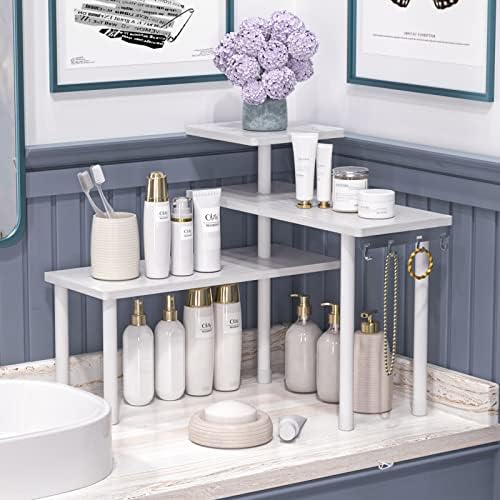 JayRex 3 Tier Bathroom Corner Shelf Organizer