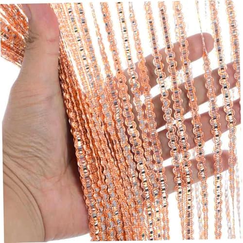 Shiny Door Beads Curtain 39x79 Orange