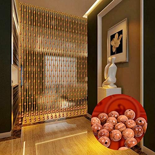 Wooden Bead Curtain for Doors and Windows