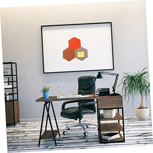 Hexagon Felt Bulletin Board Set for Home Office
