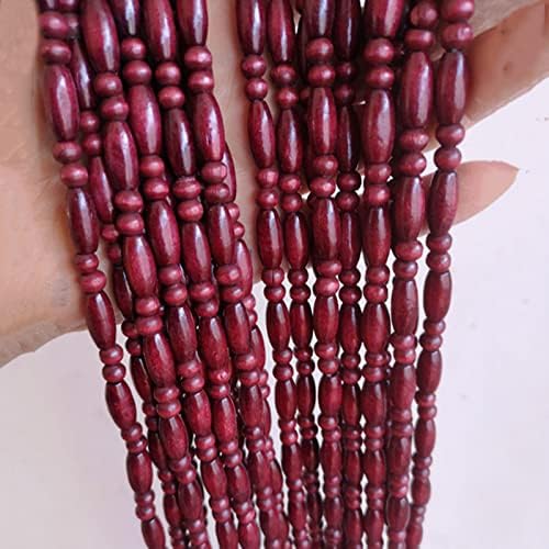 Wood Bead Curtain for Room Dividers and Doorways 30 Strands