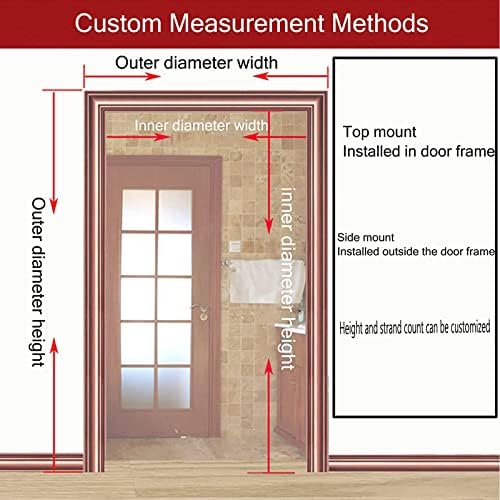 Bamboo Beaded Door Curtain for Home Dcor 1