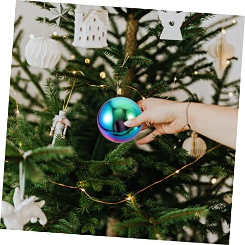 PRETYZOOM 3pcs Stainless Steel Balls Wall Decor for Garden and Home