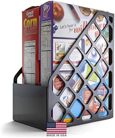 Officemate Recycled Magazine File Black 6 Pack