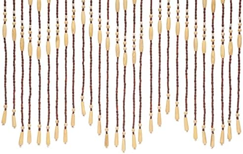 Wooden Bead Curtain Divider for Home Decor