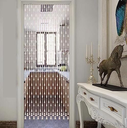 Etlegor Wood Beaded Curtain for Doorway