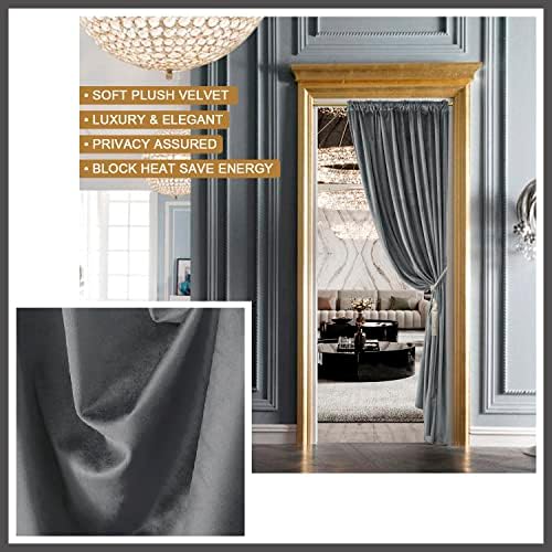 XTMYI Velvet Privacy Room Divider Curtains