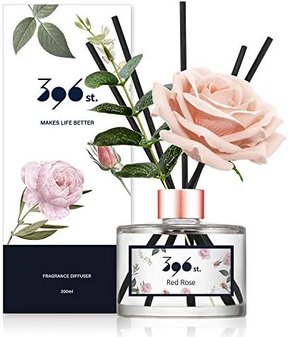 396 St Rose Flower Reed Diffuser Set 200ml