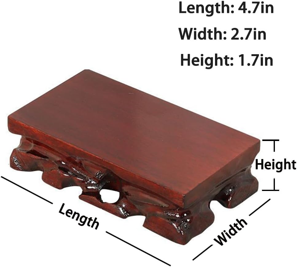 GOLDYWENDY Durable Solid Wood Base Display Stand