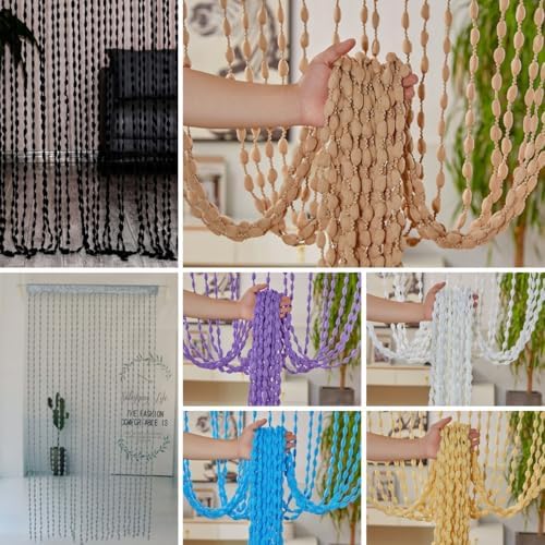 Crystal Glass Bead Curtain for Doorway and Room Divider