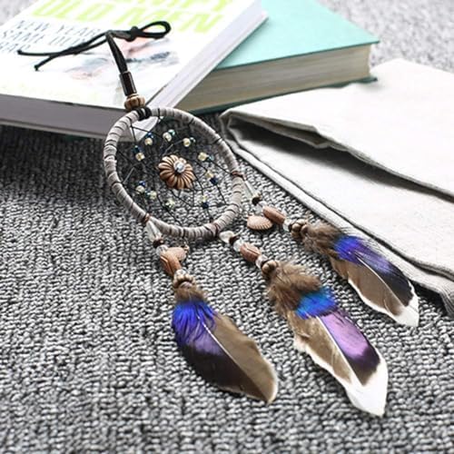 Galepromot Dream Catcher Feather Beads Hanging Ornament