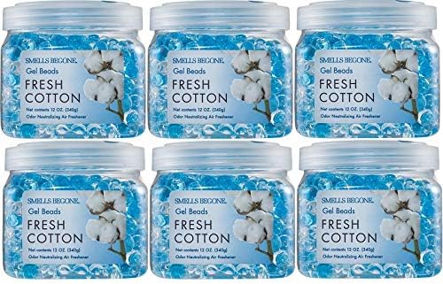 SMELLS BEGONE Odor Eliminator Gel Beads 12 oz Pack of 6