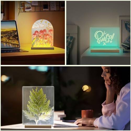 118 Inch Rectangle LED Lighted Display Base Stand