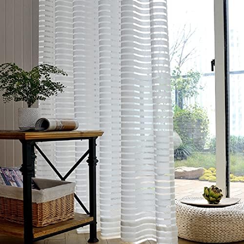 Modern Minimalist Solid Color Straight Curtains
