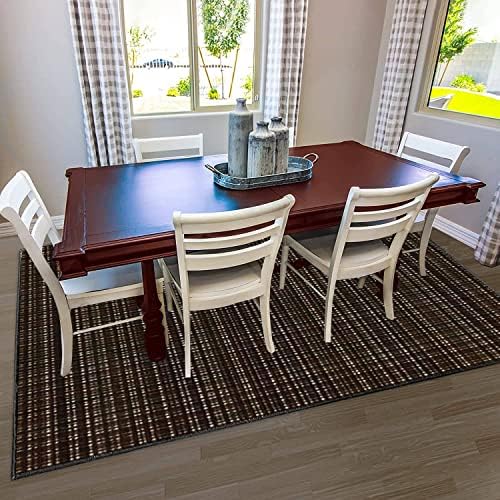 Modern 3D Design Area Rug with Non-Slip Surface