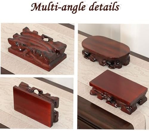 GOLDYWENDY Durable Solid Wood Base Display Stand