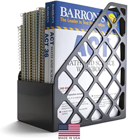 Officemate Recycled Magazine File Black 6 Pack