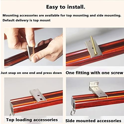 NESLAY Wooden Beaded Curtains Room Divider