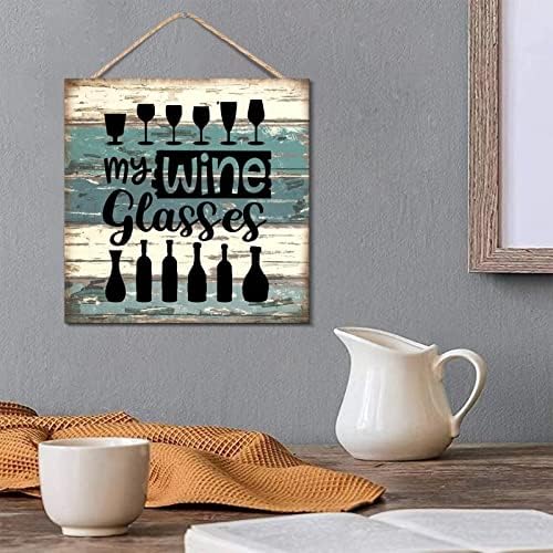 Rustic Wood Wall Art Decor Sign 12x12 Inches