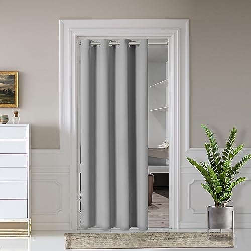 AOSKY Door Curtains for Privacy and Light Blocking