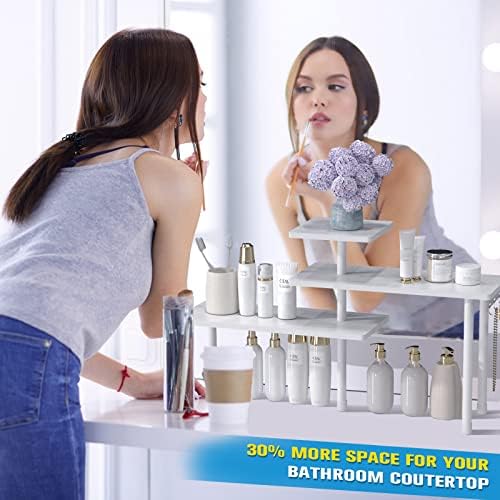 JayRex 3 Tier Bathroom Corner Shelf Organizer