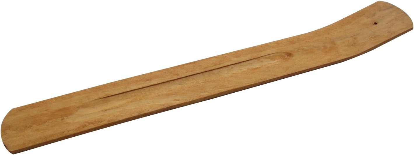 TRENDBOX 20pcs Plain Wood Incense Holder Burner Ash Catcher