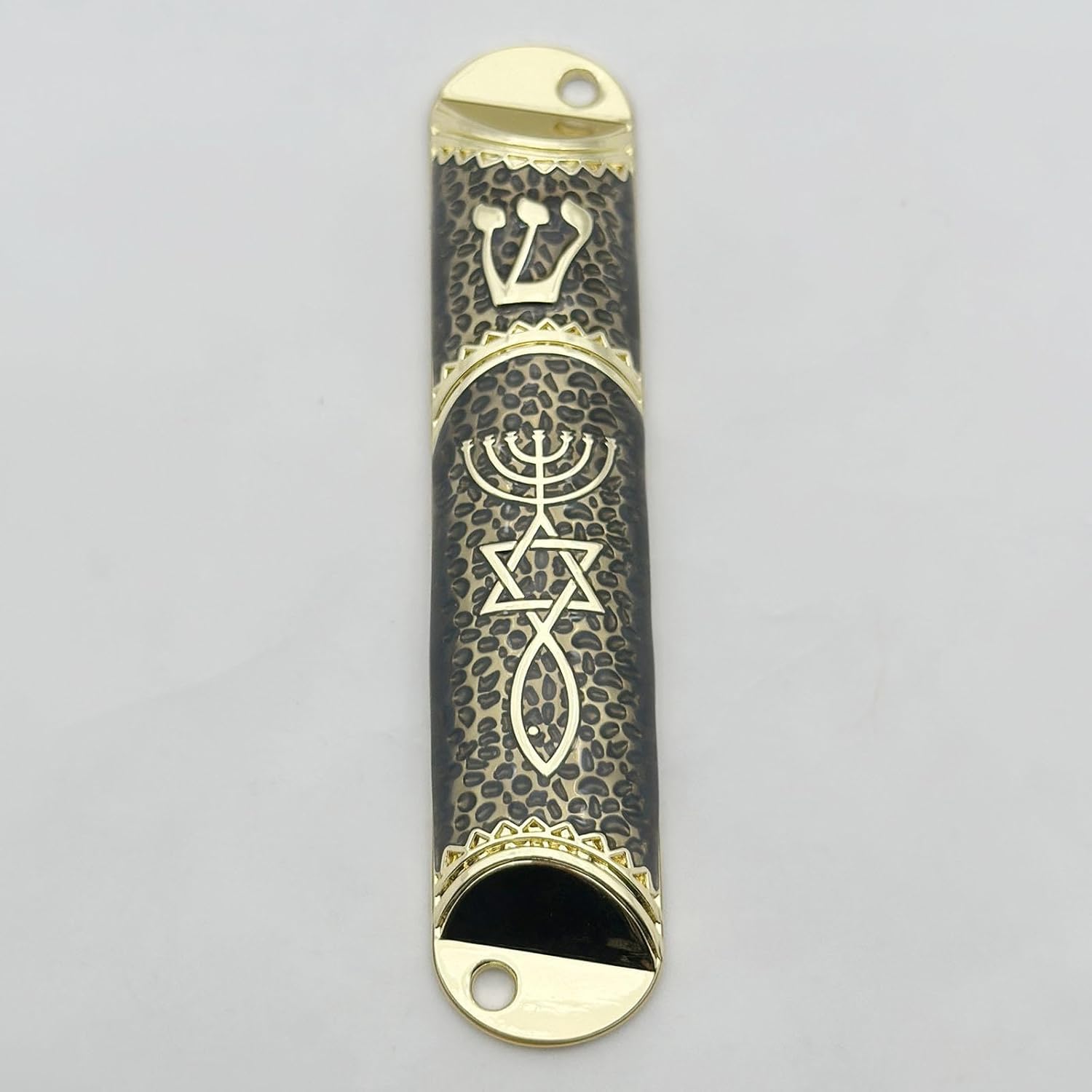 Stylish Mezuzah Case for Home Blessings and Protection Black 106cm