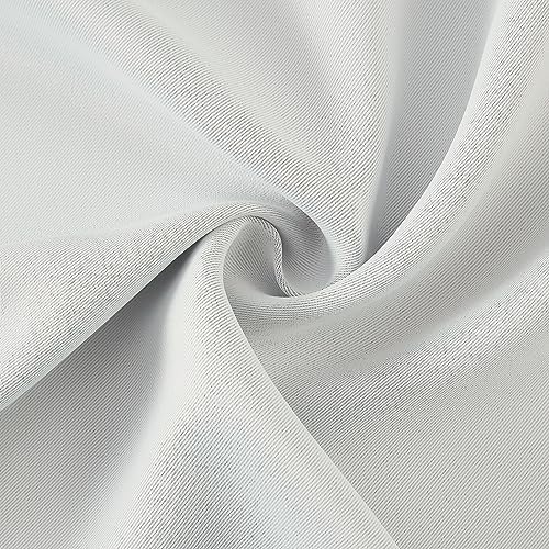 Lotusolution Beige Blackout Curtains Set 4Pcs