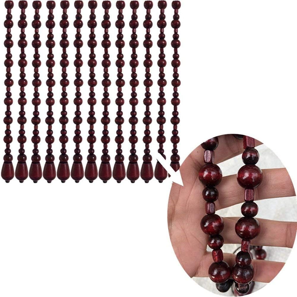 Wooden Beads Curtain Panel Door Divider