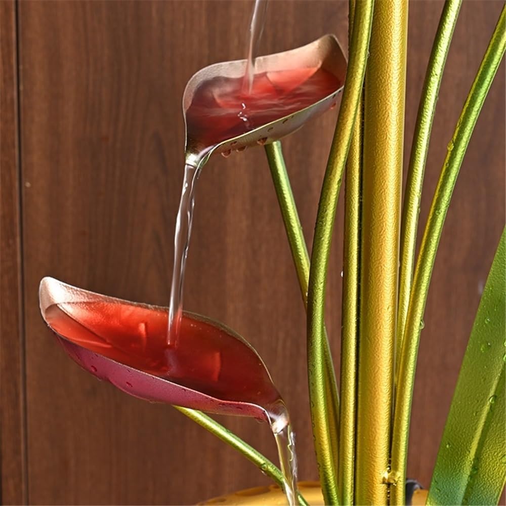 Cascading Rock Outdoor Water Fountain with 10 Levels