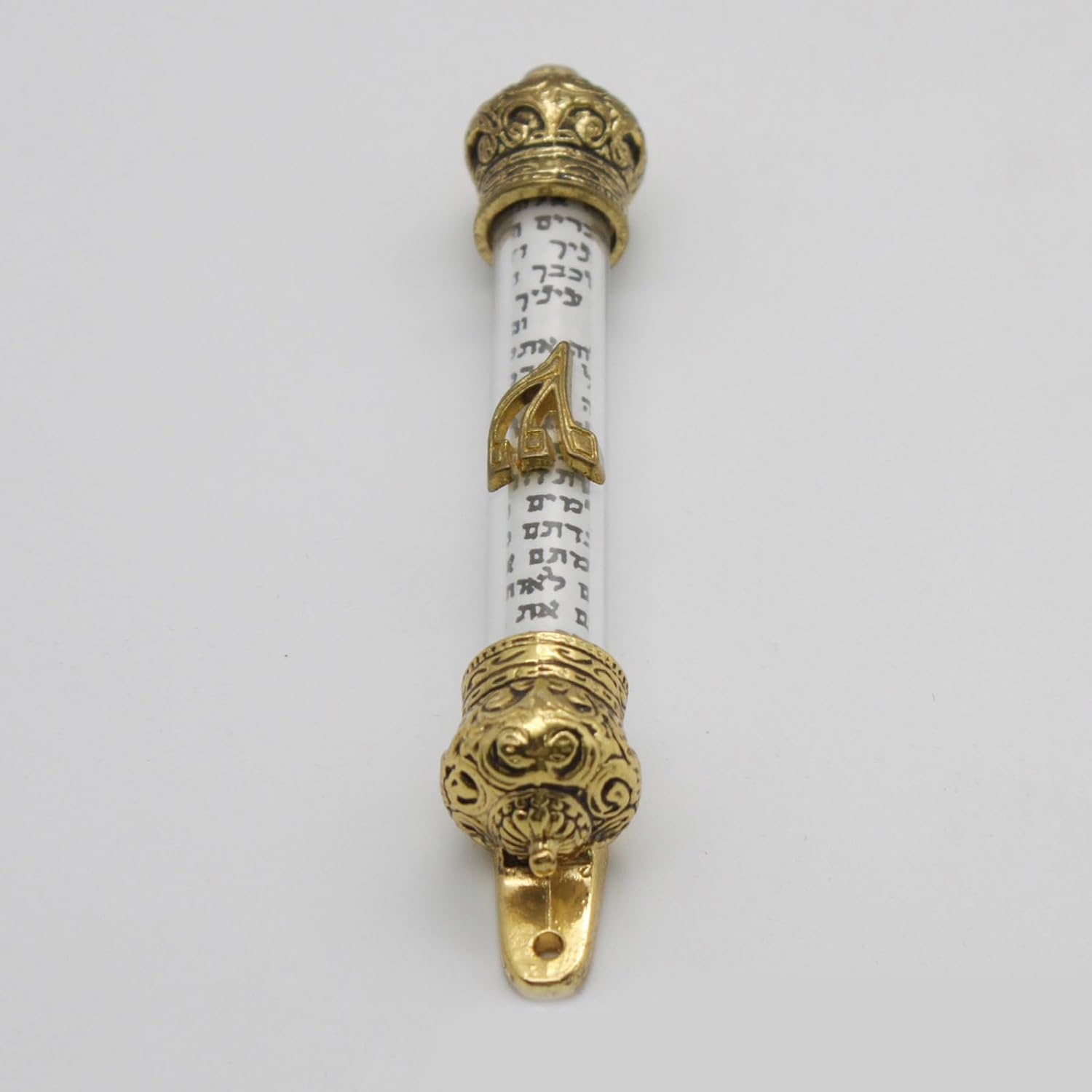 Bible Crowns Scroll Door Mezuzah Front Decor Religious Gift