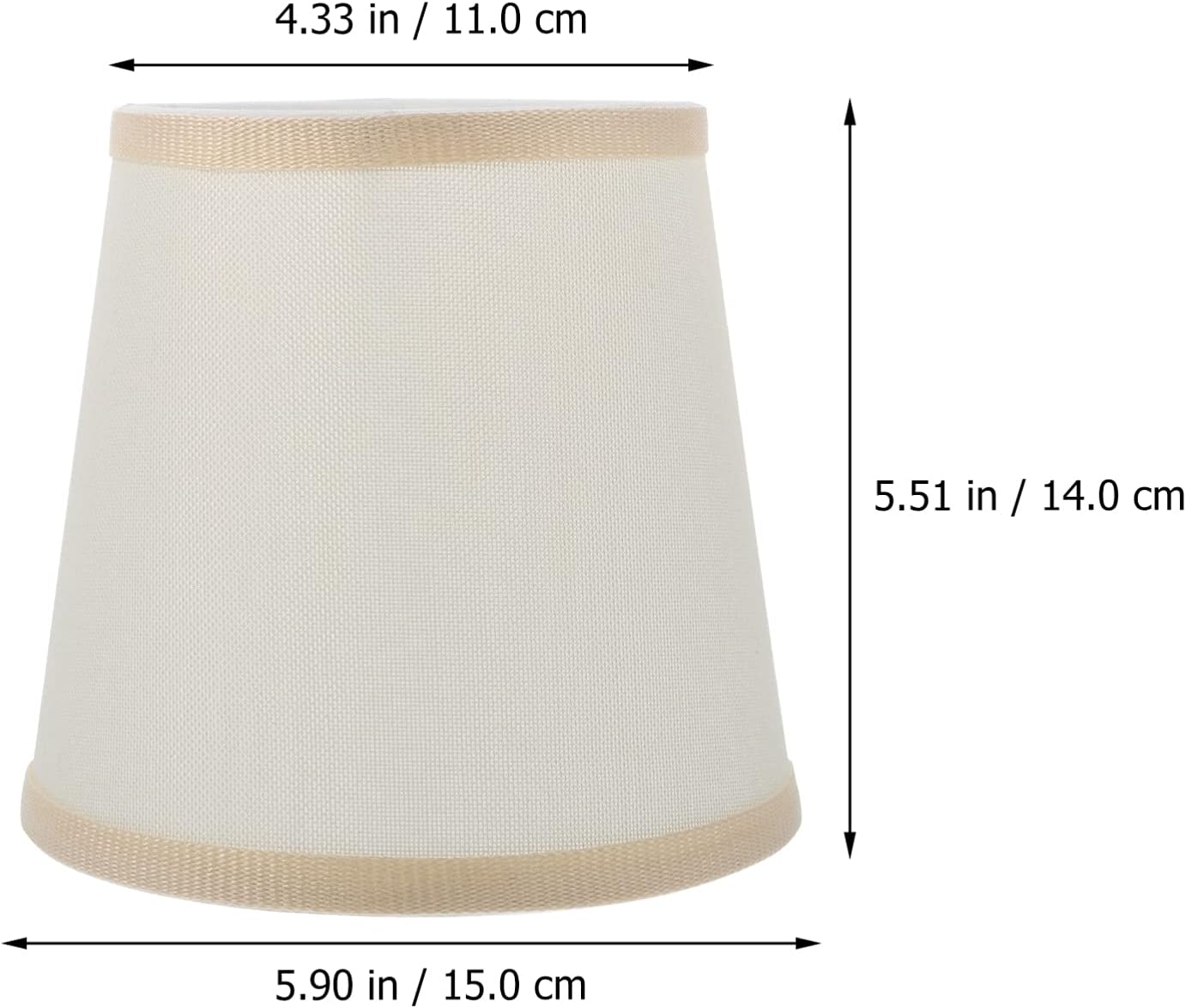 2 Pcs E14 Lampshade for Home Decor and Table Lamps