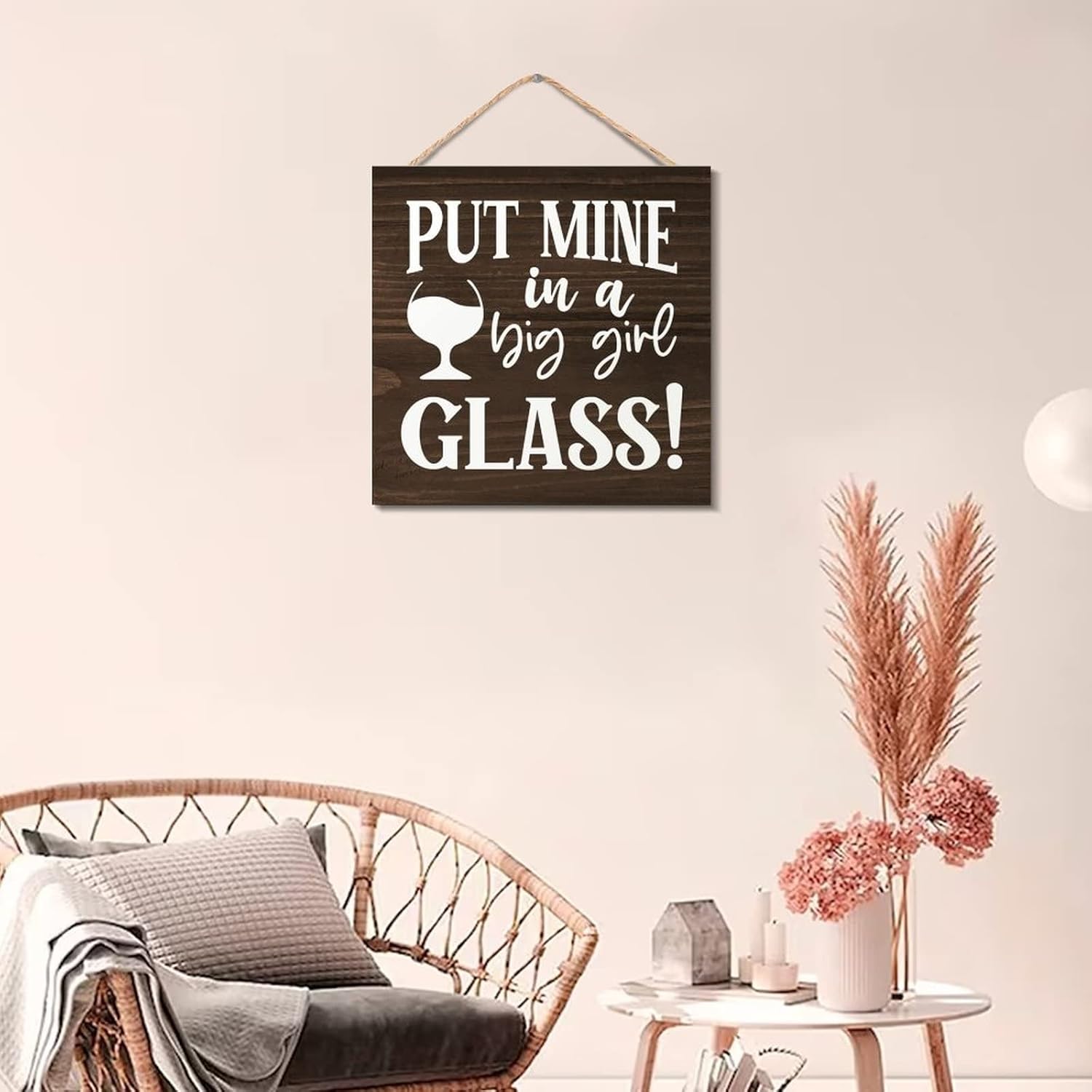 Rustic Wood Wall Art Decor Motivational Sign