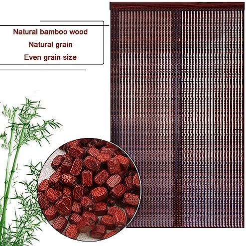 Wooden Beaded Bamboo Door Curtain 60-140 Strings