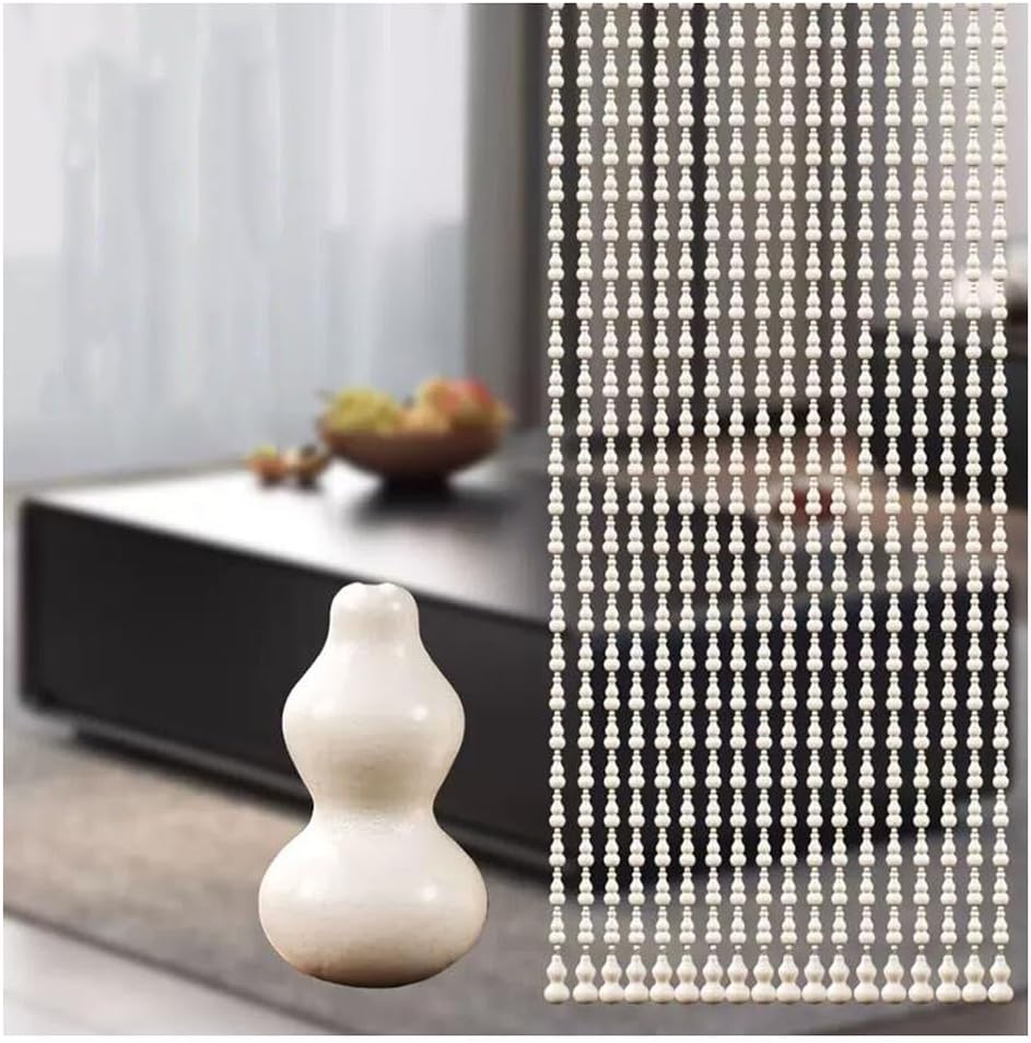Etlegor Wood Beaded Curtain for Doorway