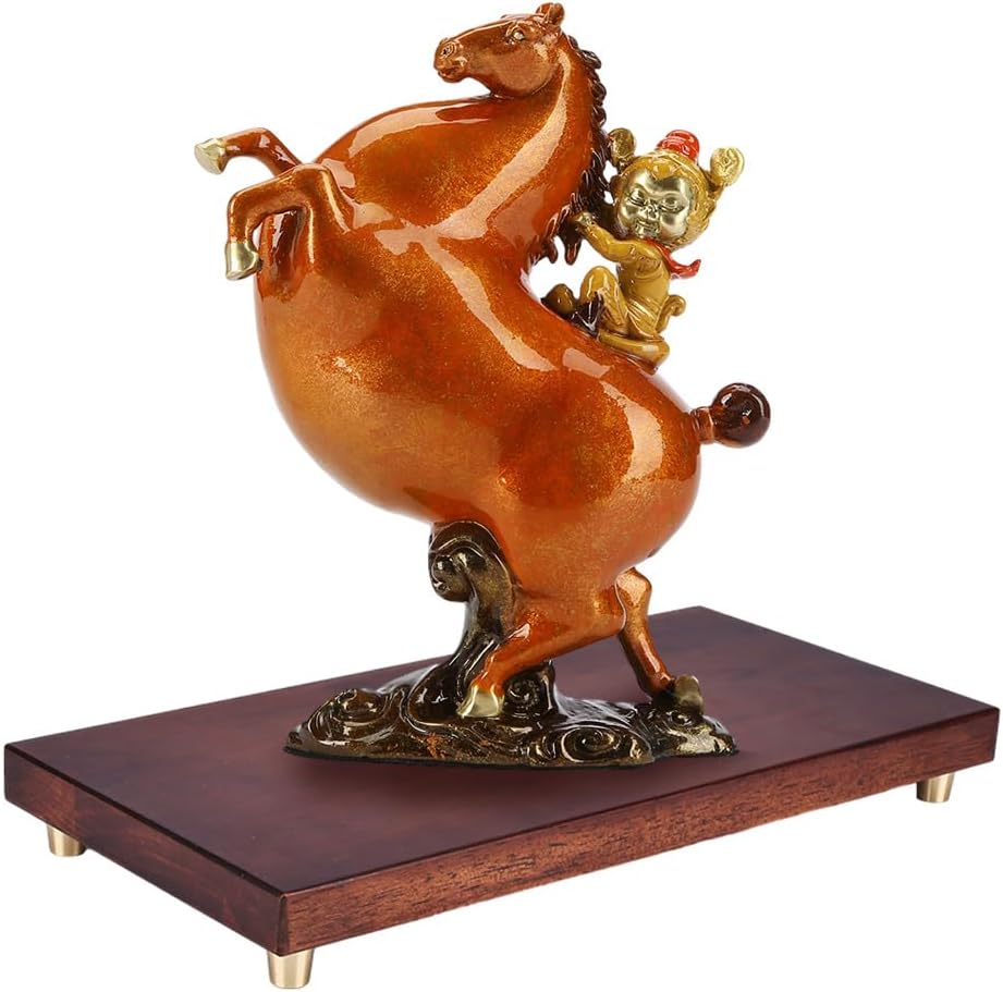 GOLDY WENDY Rectangular Wooden Tray Pedestal Base
