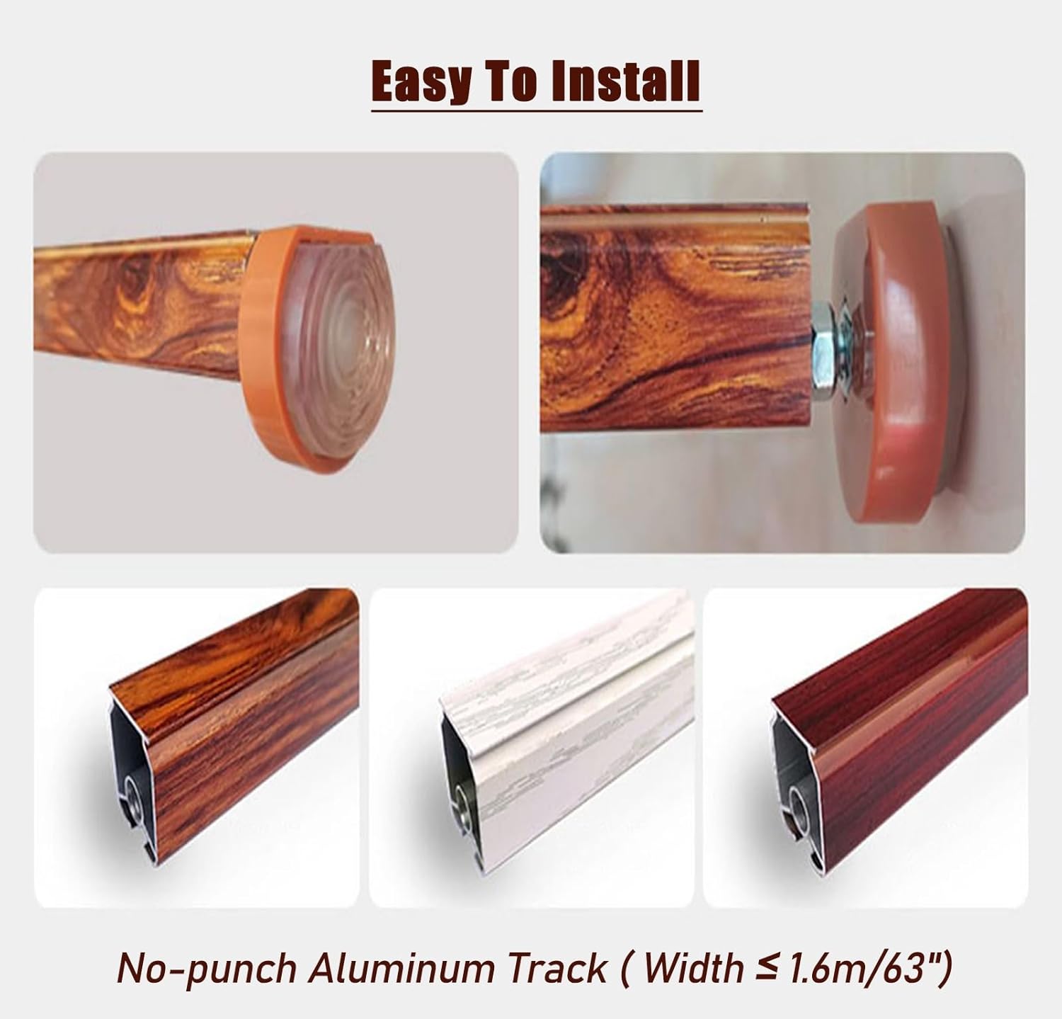 NEVKA Wooden Bead Curtain for Doorways and Windows