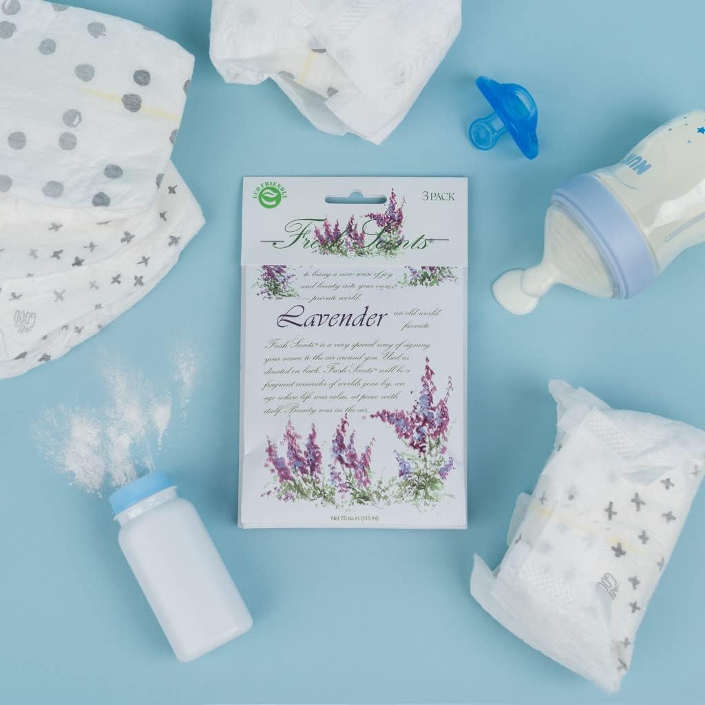 Fresh Scents Scented Sachet Packet Lavender 6 Pack