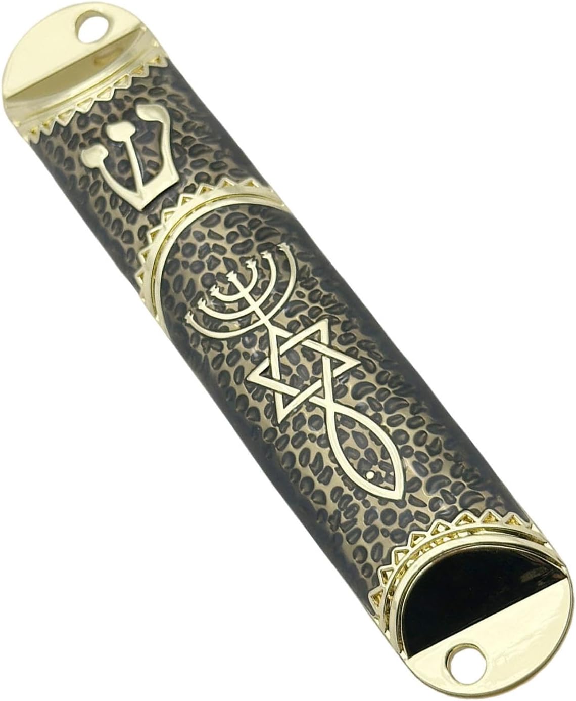 Stylish Mezuzah Case for Home Blessings and Protection Black 106cm