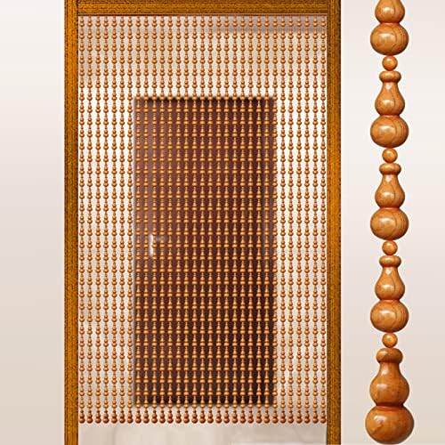 KDDEON Wooden Bead Curtain for Home Decor