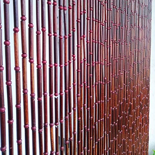 Beaded Curtain Natural Bamboo Decor Panel