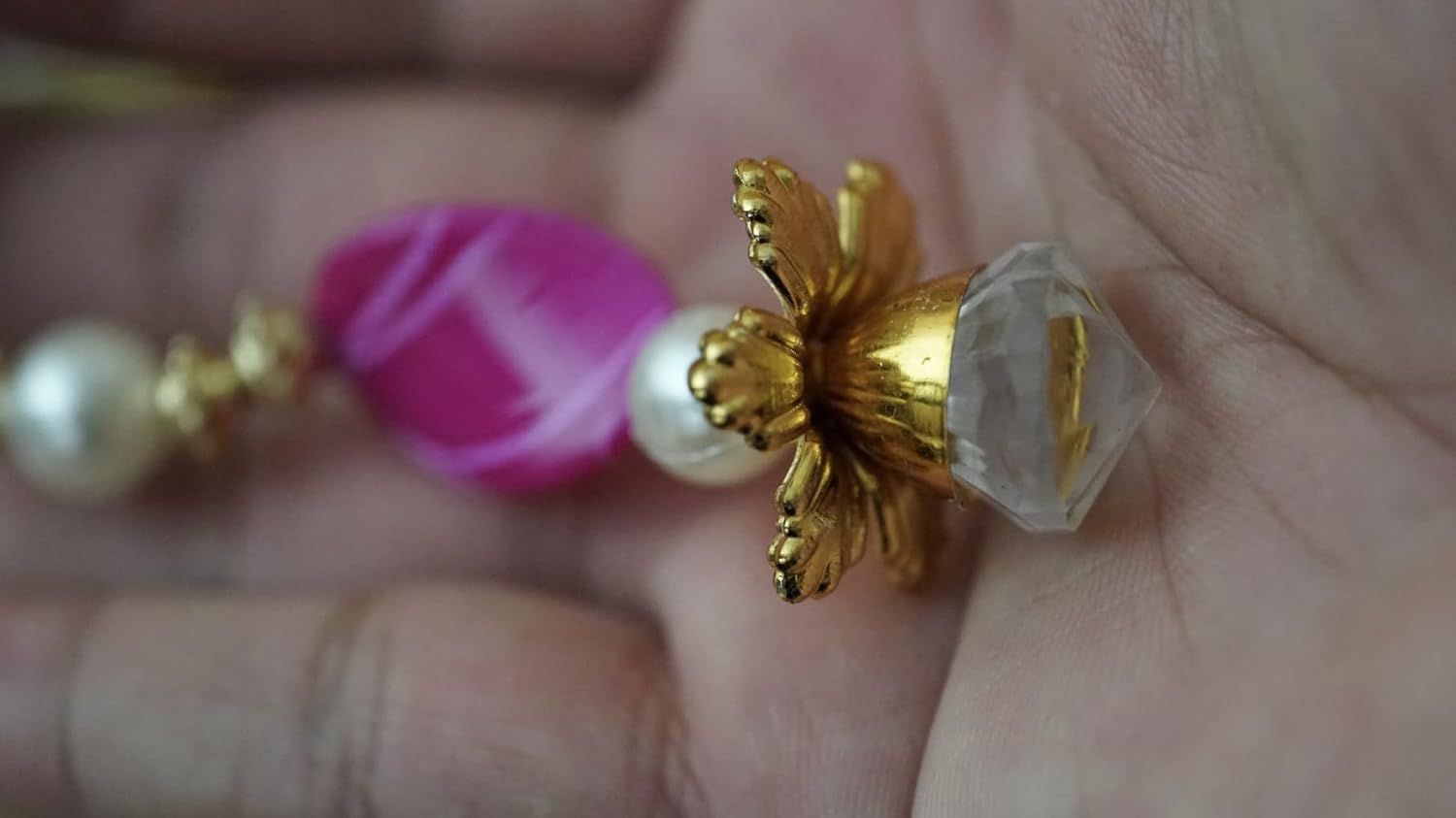 5-Piece Colorful Beaded Curtain Set - 5ft Decorative Boho Panels